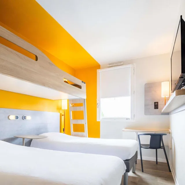 غرفة ثلاثية، Ibis Budget Carcassonne Aeroport 3/10