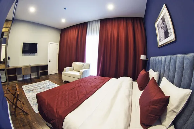 شقة جونيور بسرير مزدوج مع أريكة، Port Rivoli Baku Hotel 2/10