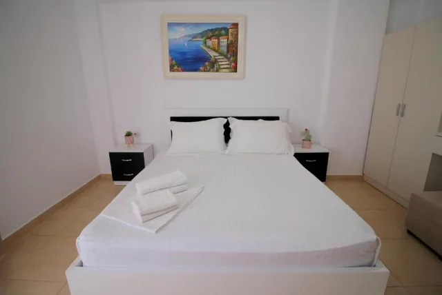 شقة بسرير مزدوج بإطلالة على البحر مع أريكة، Afrimi Relax Apartments 8/10