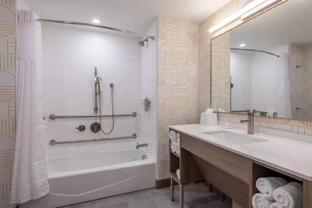 استوديو بسرير كينج لذوي الإعاقة، Home2 Suites by Hilton North Attleboro 5/7