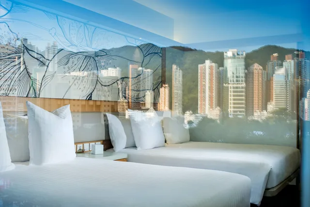 غرفة عائلية بانورامية بإطلالة، The Park Lane Hong Kong, Autograph Collection 7/8