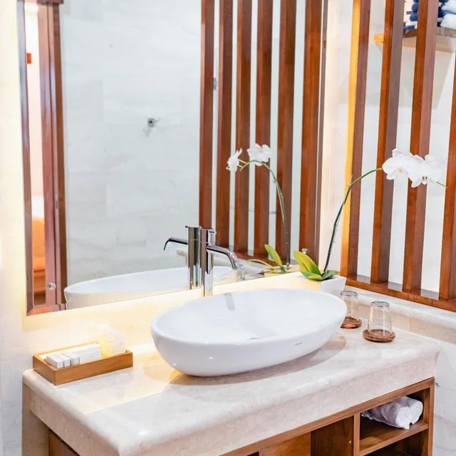 غرفة ديلوكس ثلاثية بسرير فردي، Tamantara Suites & Villa by ZUZU 8/9