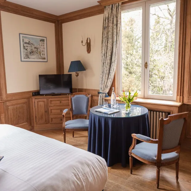 Room, Double Bed, Sea View, Le Manoir des Impressionnistes 3/4