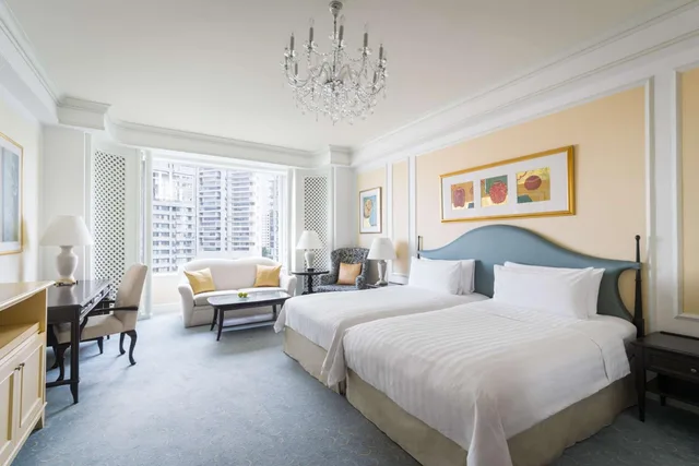 Deluxe, Twin Beds, Lounge Access, Valley Wing، Shangri-La Singapore 1/3