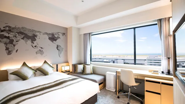 غرفة قياسية بسرير مزدوج في طابق مرتفع، Centrair Hotel 1/1