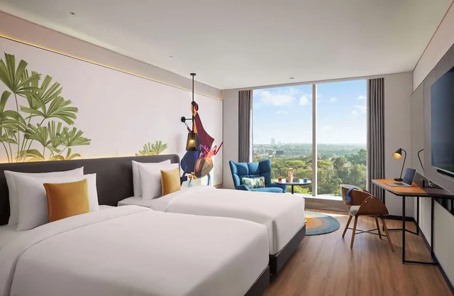 Executive, Twin Beds, Forest View، Hyatt Centric Hebbal Bangalore 1/3