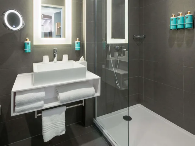 غرفة بسرير مزدوج، NOVOTEL BELLEVILLE PARIS 20 4/4