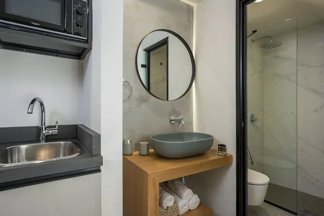 جناح بسرير كوين مع أريكة، Casa D Irene Deluxe Hotel 3/3