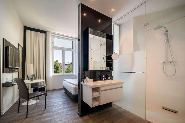 غرفة قياسية بسرير مزدوج، Innside By Melia Leipzig 7/7