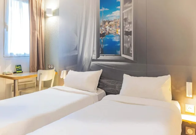 غرفة بسريرين منفصلين، B&B Hotel Saint Malo Centre 1/6
