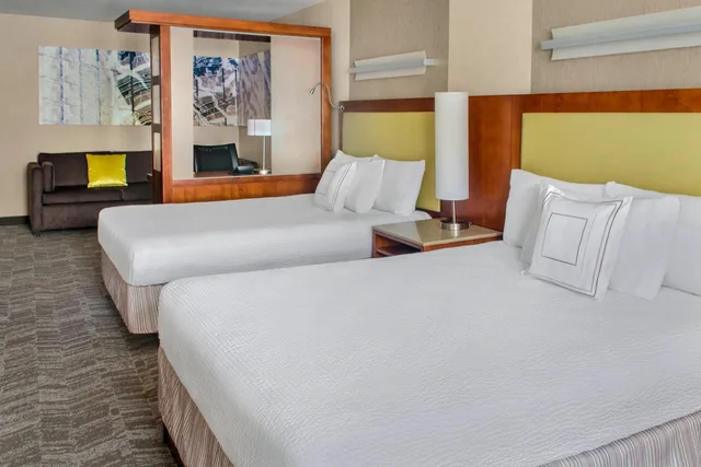 Suite, 2 Queen Beds, Trundle Bed, Sofa, Bathtub, Accessible, Springhill Suites By Marriott Long Island Brookhaven 1/2