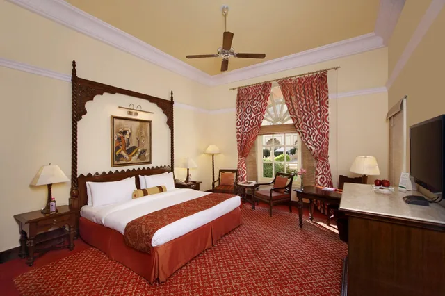 غرفة ديلوكس بإطلالة على الحديقة، Taj Hari Mahal, Jodhpur 3/4