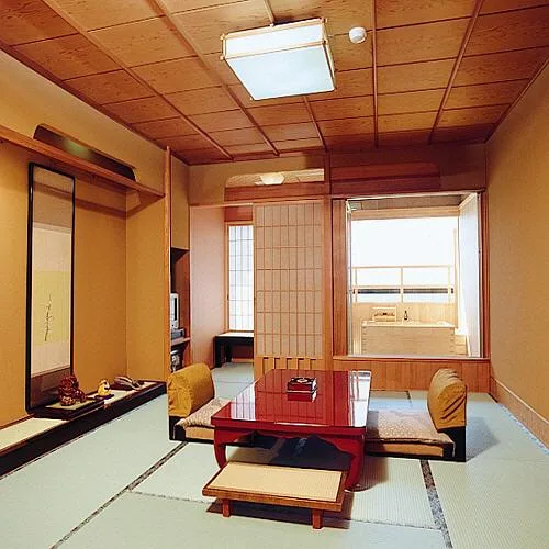 Japanese, Cosmo, Mountain View, Ocean View, Outdoor Bath, Smoking، Tatami No Yado Yunohanatei 1/1