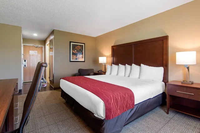 غرفة بسرير كينج لذوي الإعاقة، Comfort Inn & Suites Cooperstown / Milford 1/6