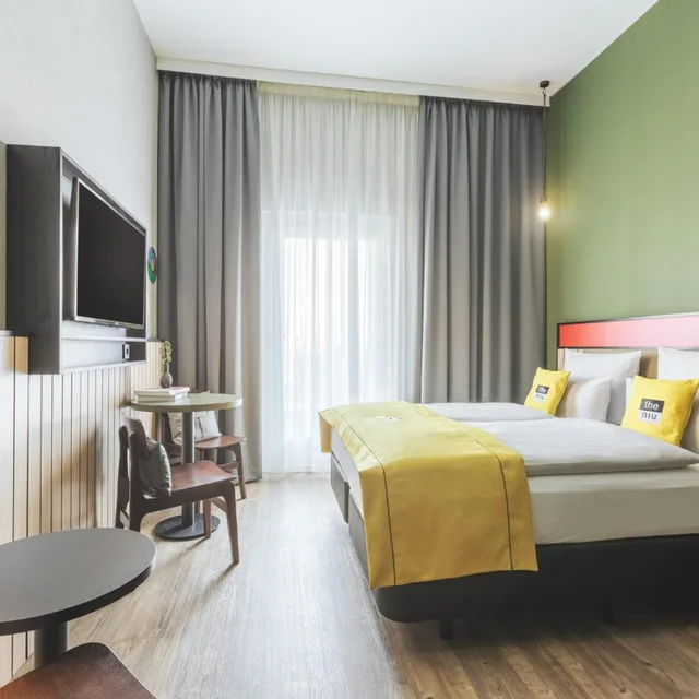 Premium, King Bed, Queen Bed, Kitchenette, Holiday Inn - the niu, Amity Potsdam by IHG 7/10