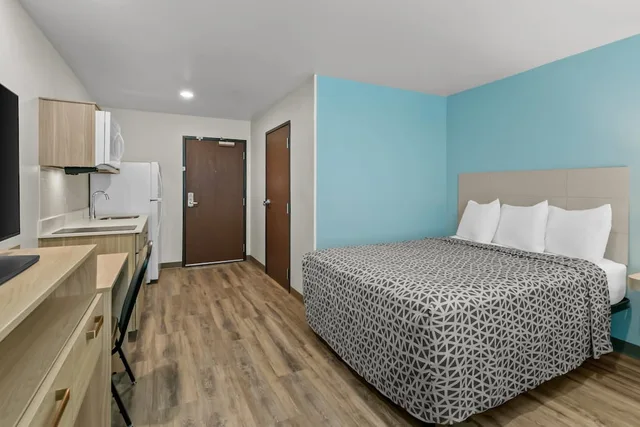 جناح بسرير كينج لذوي الإعاقة، WoodSpring Suites Anderson North I-85 3/7