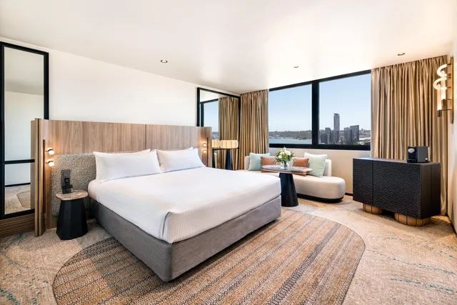غرفة بسرير مزدوج، PAN PACIFIC PERTH 1/1