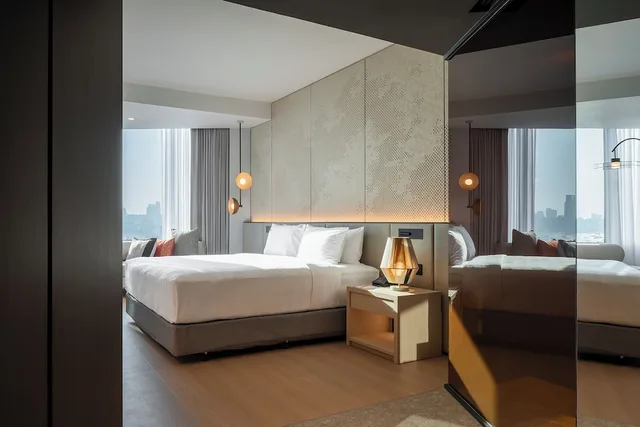 Renovated, Deluxe, Twin Beds, Sea View, Hard Rock Hotel Pattaya 1/8