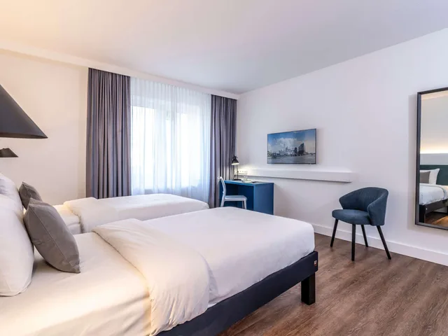 غرفة بسرير كوين، Ibis Styles Hamburg Alster City 2/10