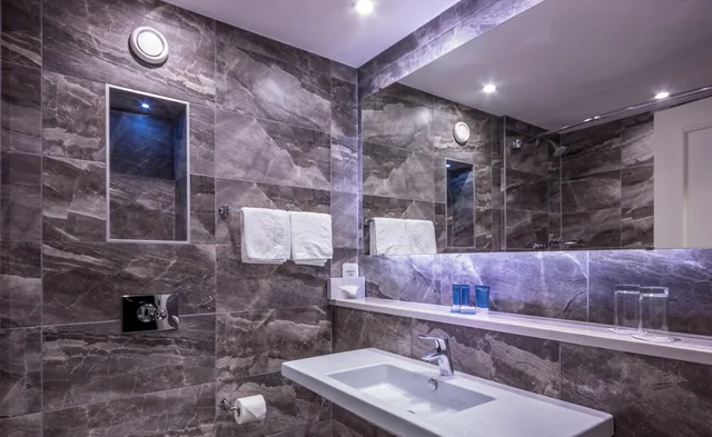 غرفة بسرير مزدوج أو سريرين منفصلين، Talbot Hotel Stillorgan 5/5