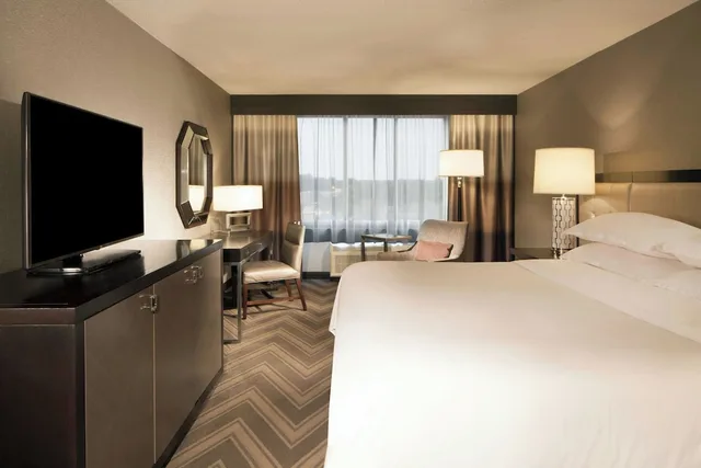 غرفة بسرير كينج لذوي الإعاقة، Sheraton Bucks County Hotel 1/2