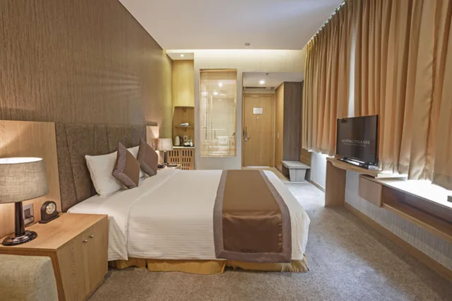 غرفة ديلوكس بسرير كينج، Muong Thanh Grand Saigon Centre Hotel 4/8