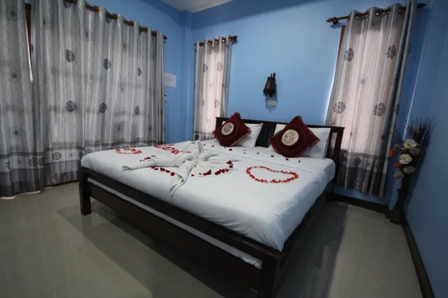 غرفة عائلية بسرير مزدوج وسرير بطابقين، Lanta Family Resort 5/10