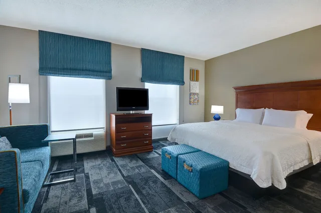 جناح استوديو بسرير كينج مع أريكة بحوض جاكوزي، Hampton Inn And Suites Birmingham Hoover Galleria 3/4
