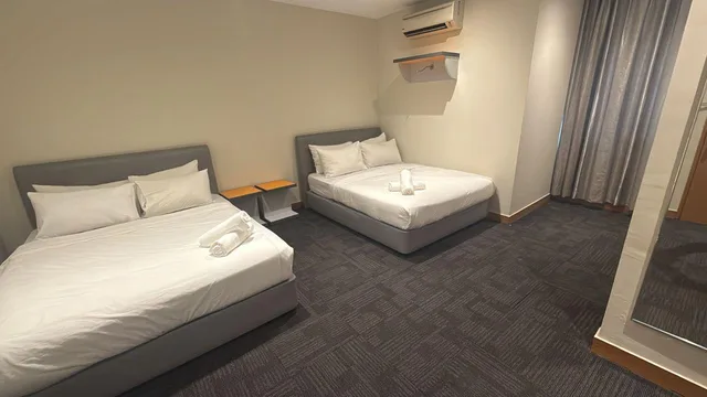 غرفة ديلوكس عائلية بسريرين كوين، Swing & Pillows at UPAC Pudu 1/1