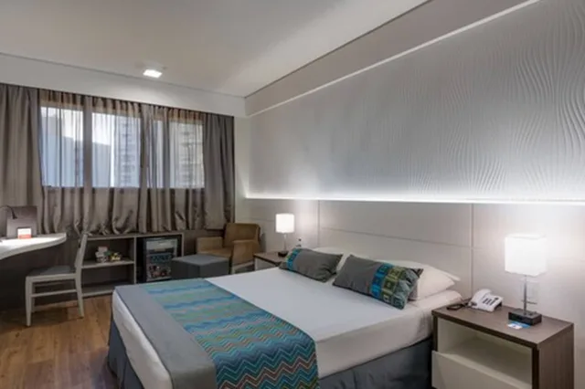 غرفة فاخرة بسرير كوين بغرفة نوم واحدة، Monreale Plus Midtown Campinas (ex Monreale Hotel Classic) 1/5