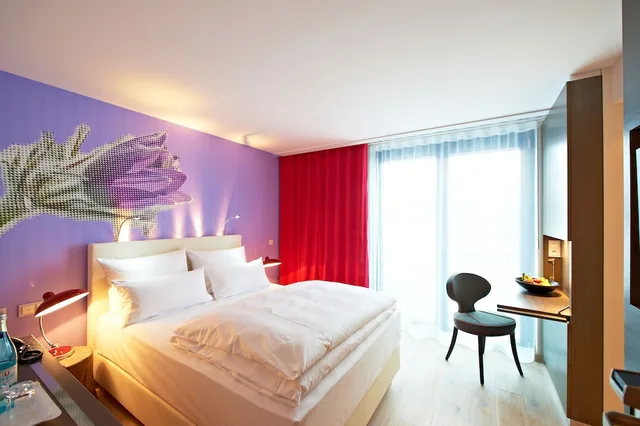 غرفة صغيرة بسرير كوين، Hotel Schwanen Metzingen 4/7