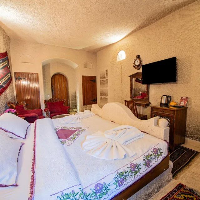 جناح بسرير كينج، Safran Cave Hotel 2/4
