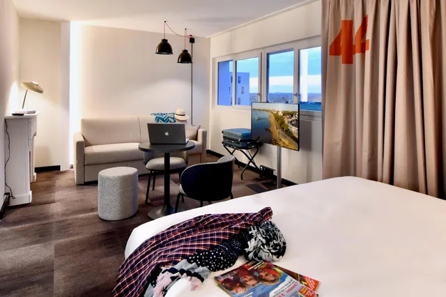جناح بسرير كوين مع أريكة، Ibis Styles Saint Nazaire Centre Gare 5/8
