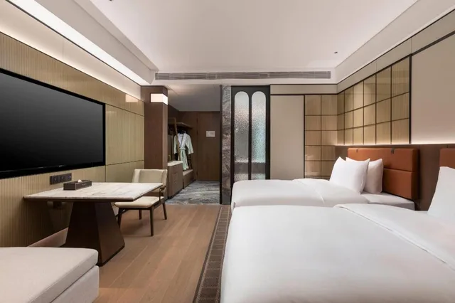 غرفة غراند بسريرين منفصلين، Wyndham Fuzhou Gulou 3/7