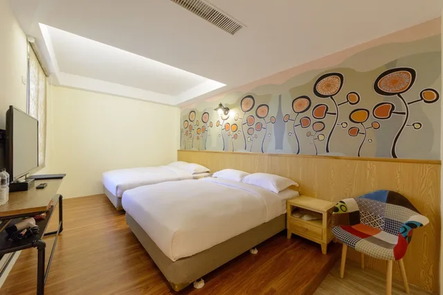غرفة كلاسيكية رباعية بسريرين كوين، Jack House Hotel 8/10