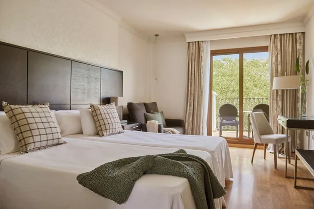 غرفة كومفورت بسريرين منفصلين، B bou Hotel La Vinuela & Spa 1/4