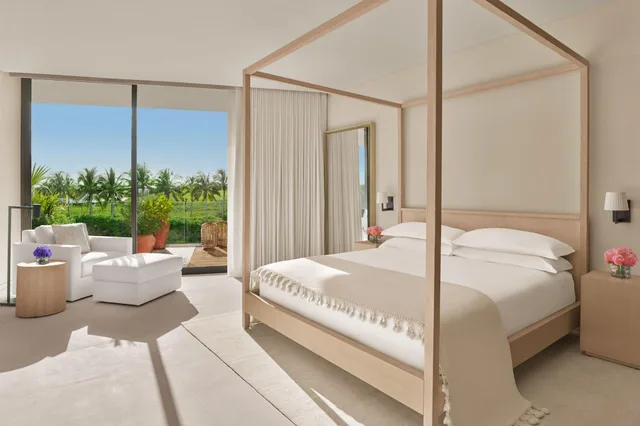 جناح متصل بسريرين كوين بإطلالة على البحر بغرفتي نوم، The Riviera Maya EDITION at Kanai 3/5