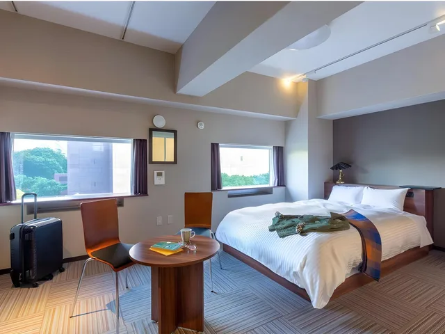 غرفة بسرير مزدوج لذوي الإعاقة، Koraku Garden Hotel 1/2