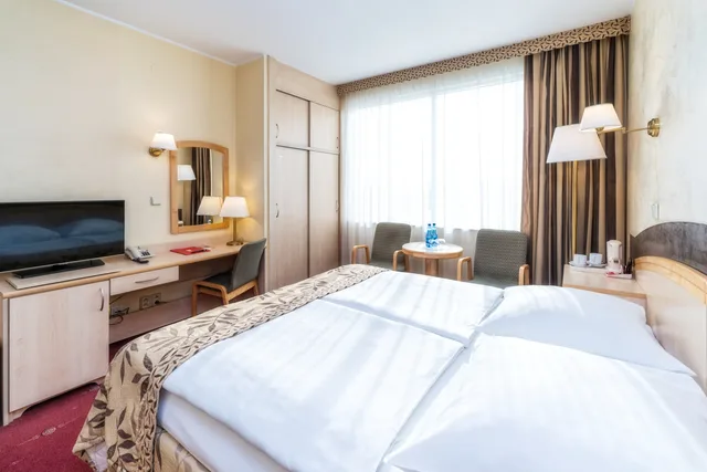 غرفة قياسية بإطلالة على النهر مفردة بسرير كينج، Hotel Park Plaza 2/11