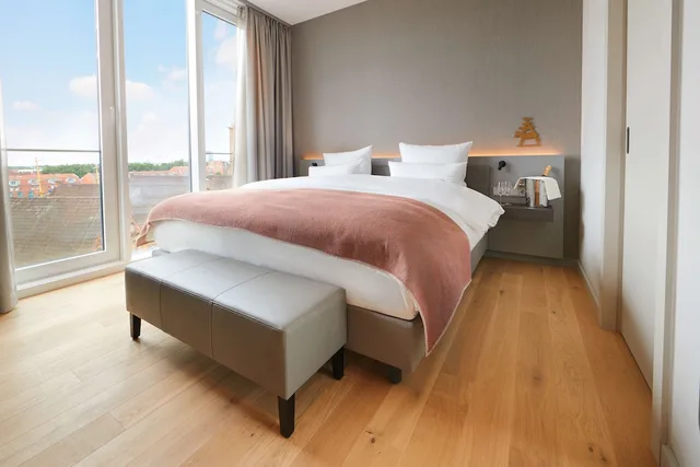 جناح بسرير مزدوج بشرفة، ATLANTIC Grand Hotel Bremen 1/5