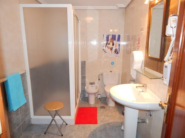 غرفة مفردة بحمام مشترك، El Peine Hostal 4/4
