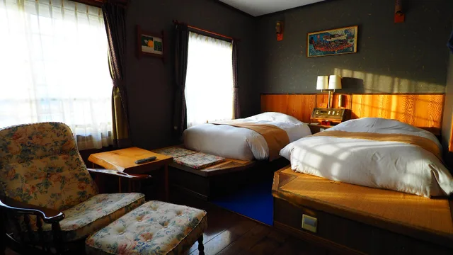Standard, Twin Beds, Lake Side, Lake View, Smoking Type Not Guaranteed، Auberge Kita No Dan Dan 1/1