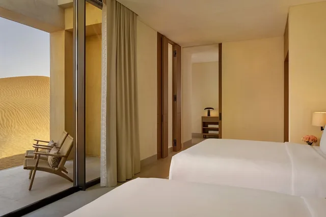 2 Bedrooms, Signature, Sunrise, Villa, Twin Beds, King Bed, Private Pool، The Ritz Carlton Ras Al Khaimah Al Wadi Desert 4/7