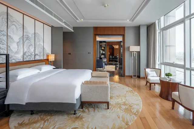 جناح رئاسي بسرير فردي، Hualuxe Hotels Resorts Haikou Seaview 1/1