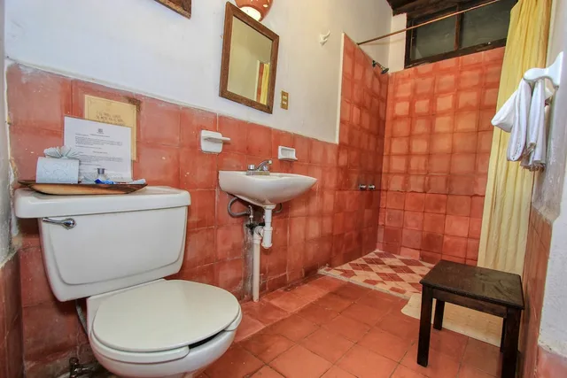 غرفة مفردة بسرير مزدوج، Hotel Na Bolom 5/5