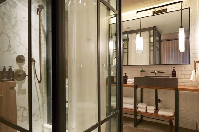 غرفة بسريرين مزدوجين، 1 Hotel Central Park 5/7