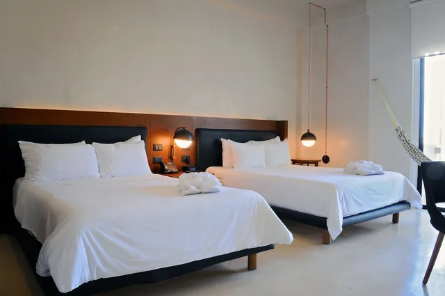 غرفة قياسية بسريرين مزدوجين، Mex Hoteles Cancun Centro 1/8