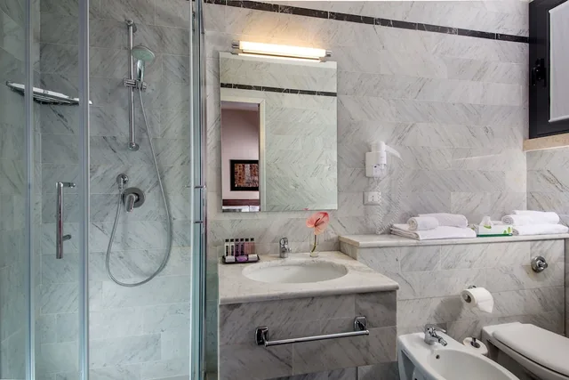 غرفة قياسية بسريرين منفصلين، Park Hotel Sabina 4/4