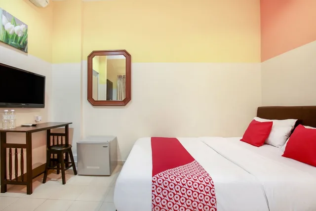 غرفة ديلوكس بسرير كوين، OYO 43933 Ferringhi Stay Iinn 4/5