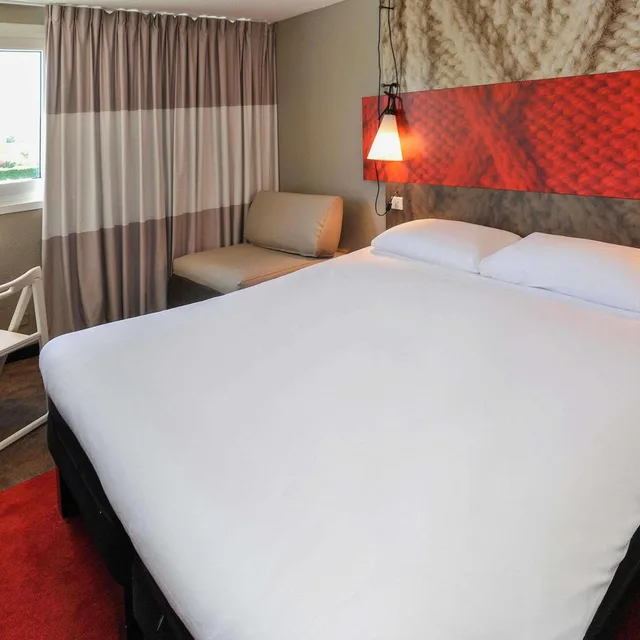 غرفة قياسية بسرير مزدوج مع أريكة، Ibis Lyon Villefranche Sur Saone 4/7